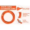 BANLIN 50FT 101678 Extension Cord Compatible with ProTeam Backpack Vacuums,