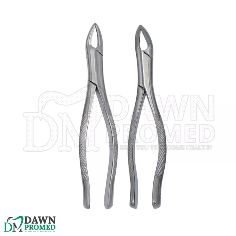 DawnProMed 8 Pcs Basic Dental Surgery Extracting Forceps Elevator Set