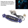 Acoustic Guitar Pickup 4 Strings Copper Coil Guitar Pickup Replacement