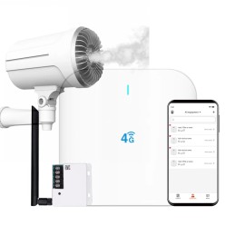 4g Gsm Fog Alarm Home System Fog Machine Alarm System with Fog Generator Security Alarm Home Antitheft Fog AlarmLanguage: UK, Usage: Without Filter, Sets: Refill Cartridges
