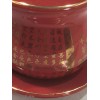 Chinese traditions Buddhism glass holy water cup louts buddha