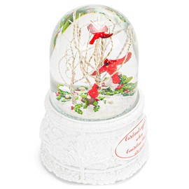 Roman 133616 Musical Led Dome Cardinal Tress, 6.25 inch, Multicolor