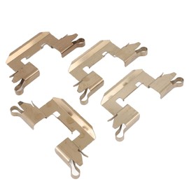 Front Brake Pad Fitting Kit BPF1772A Less Noise, Durable Material for Fiesta MK7 08-17