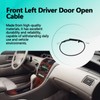 Front Left Driver Door Open Cable Compatible with 2000-2004 Toyota