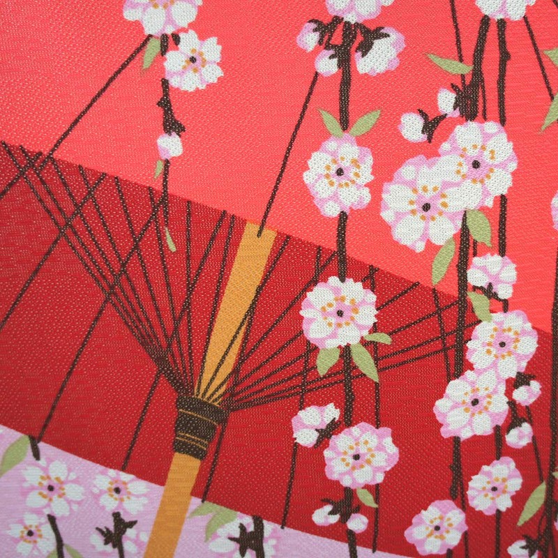 Noren Workshop 10409 Noren Cherry Blossom Japanese Style Tapestry, Room