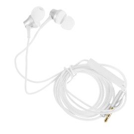 KOMBIUDA Wired in Ear Earbud Headphones with Plug Ergonomic Design Compatible with Phones Tablets and Laptops Convenient Control for Music and Calls Selection
