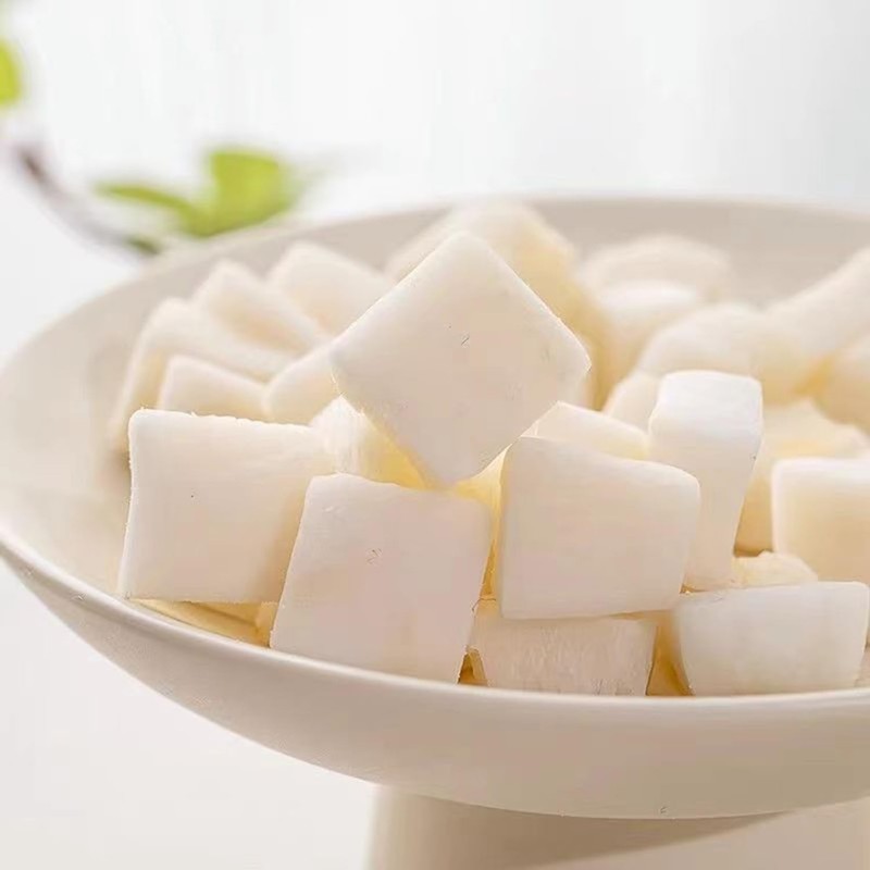 Coconut Chunks 8.81oz Dried Fruit Coconut Crispy Refreshing and Delicious