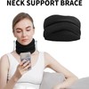Neck Support-Never Snore Again，Ergonomic Design，Adjustable Soft Foam Neck Brace for