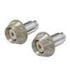 Moto Base MBBED-02 Handle Parts Universal Aluminum Bar End (Titanium