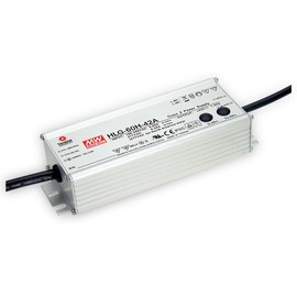 Mean Well HLG-60H-24A LED-Treiber, LED-Trafo Konstantspannung, Konstantstrom 60W 2.5A 24 V/DC PFC-Sc
