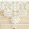 Bedside Table Cloth Multifunctional Dustproof Waterproof Scratchproof Nightstand End Table