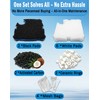 All-in-One Aquarium Filter Media Replacement for VEVOR Canister Filters