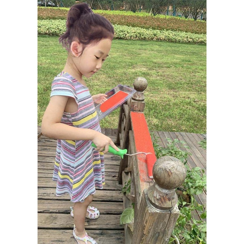 Magimate Small Paint Roller Set, 4 Inch Paint Rollers for