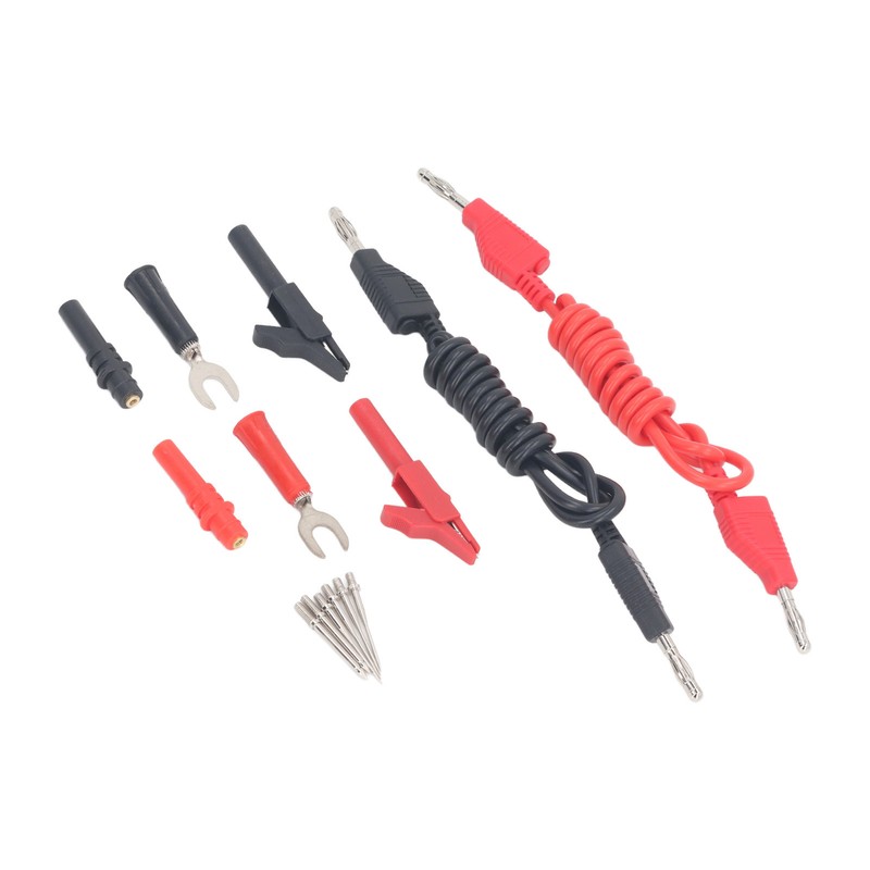 Banana Plug Silicone Test Leads Kit 2000V 20A 18AWG 4mm