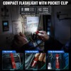 Banral Rechargeable Tactical Flashlights, High Lumens Small Mini USB-C LED
