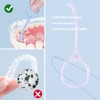 Gxamz Orthodontic Retainer Case with Organizer Bag Aligner Retainer Travel