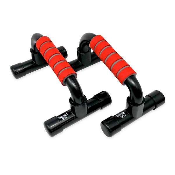 Tapout Push Up Bars - Non-Slip Comfortable Grip for Enhanced