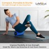 LyfeFocus Premium Trigger Point Foam Roller (Blue) - Multi Pressure