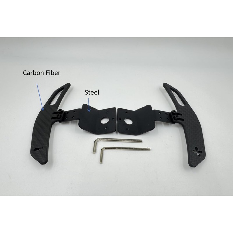 SIMPUSH Adjustable Carbon Fiber Paddle Shifter Mod Modification Parts Accessories