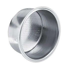 Hztyyier 51mm Cesta filtrante no presurizada de acero inoxidable reutilizable con filtro de café, vierte sobre el colador no presurizado del goteador del café para