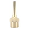 Brass Direct Fountain Nozzle Female Screw Connection Spherical Joint Adjustable