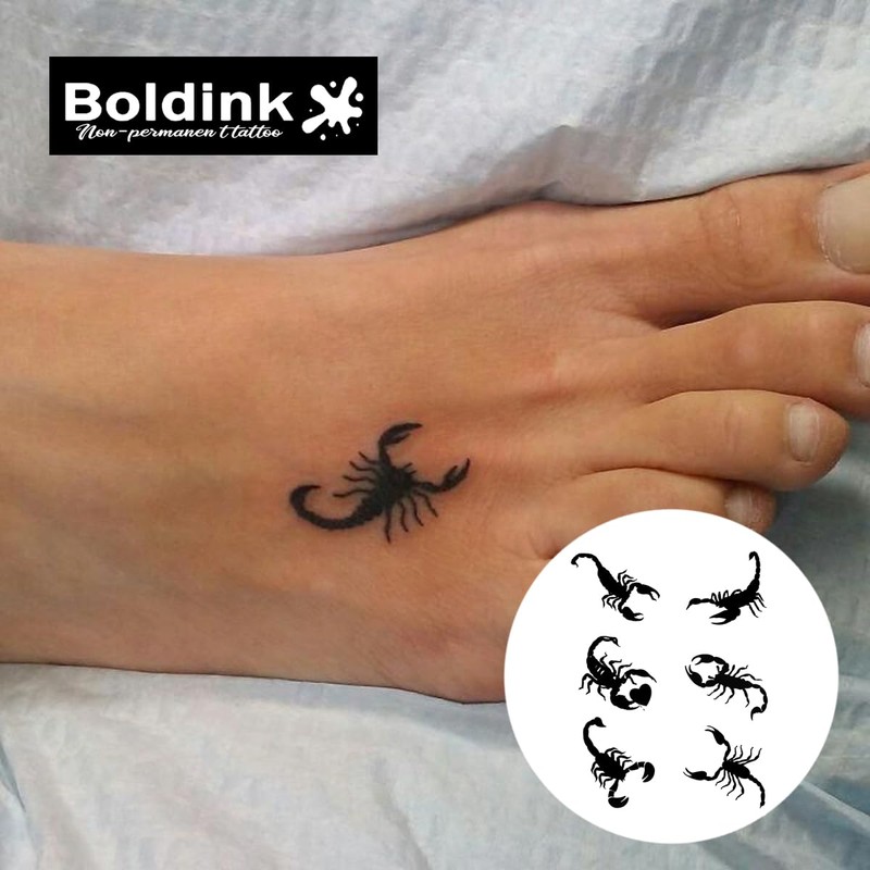 Boldink 2 Pcs Semi Permanent Jagua Tattoos 2 Weeks Long