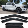 TONOYTIM Window Visors Rain Guards Side Wind Deflectors for 2015-2025