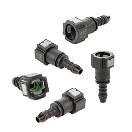 LST Quick Release Fuel Line Hose Coupling Straight 7.89 x 9 mm Pack of 5