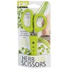 Joie 6 Blade Herb Scissors with Protective Sheath includes Blade