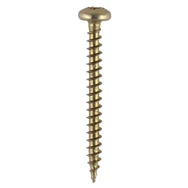 TIMCO Classic Multi-Purpose Pan Head - 4.0 x 50 - Gold - Box of 200