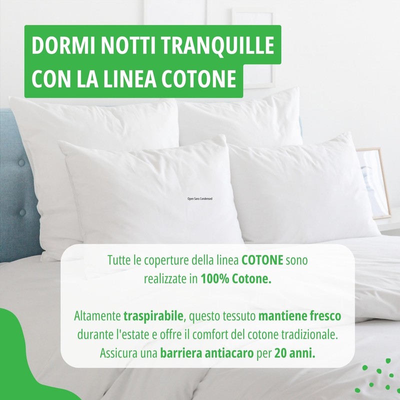 100% Cotton Mite Proof Cushion Cover 50 x 80 cm