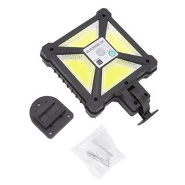 Solar Street Light 4 COB Motion Sensor IP65 Waterproof 3 Modes Wireless Wall Lamp for Courtyard Garden Road