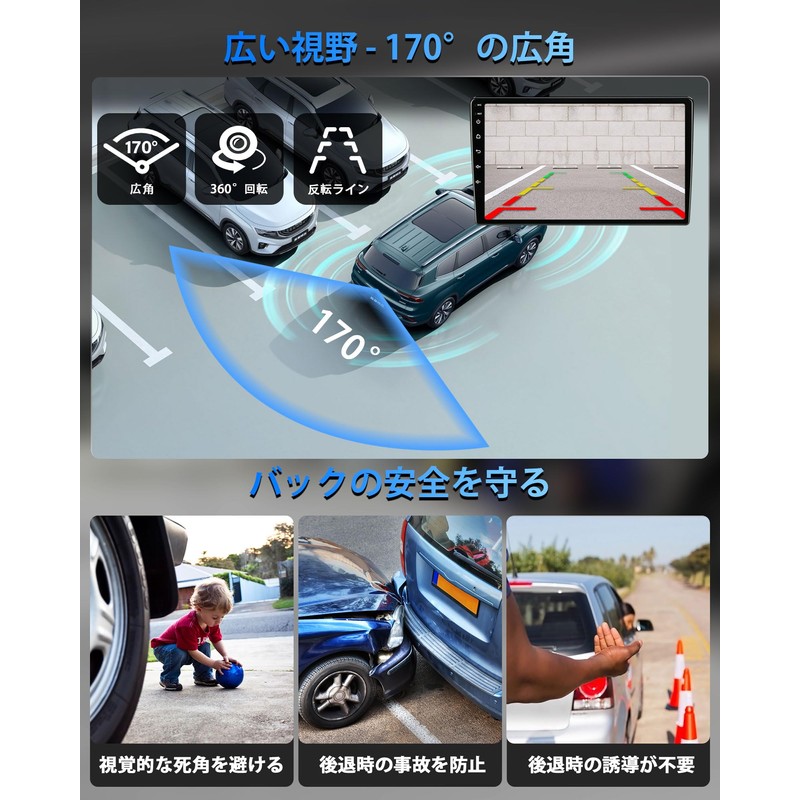 Adjustable Universal Design: Rear Camera, AHD, 1080P, 720P, NTSC, PAL,