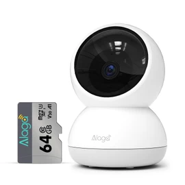 Alaga Security Camera for Home 3K, 5G and 2.4G WiFi,360° Pan, AI Human/Pet Motion Detection, Night Vision, Two-Way Audio, Compatible with Alexa and Google Assistant(Includes 64G TF Card)