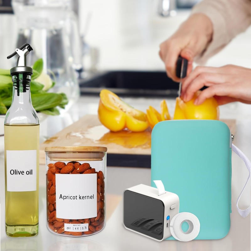 ROEOWENE Bag for SUPVAN E10 Label Printer, Labelling Device, Mini