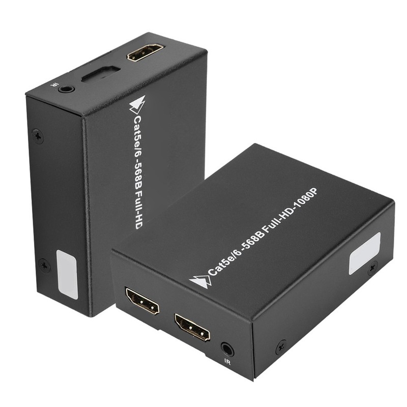 1 Pair 50m HD 1080P HDMI Cable Extender with One