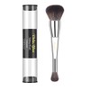 Vela.Yue Brocha de Maquillaje de Doble Punta para Base y Corrector Cepillo 2 en 1 para Rostro y Ojos