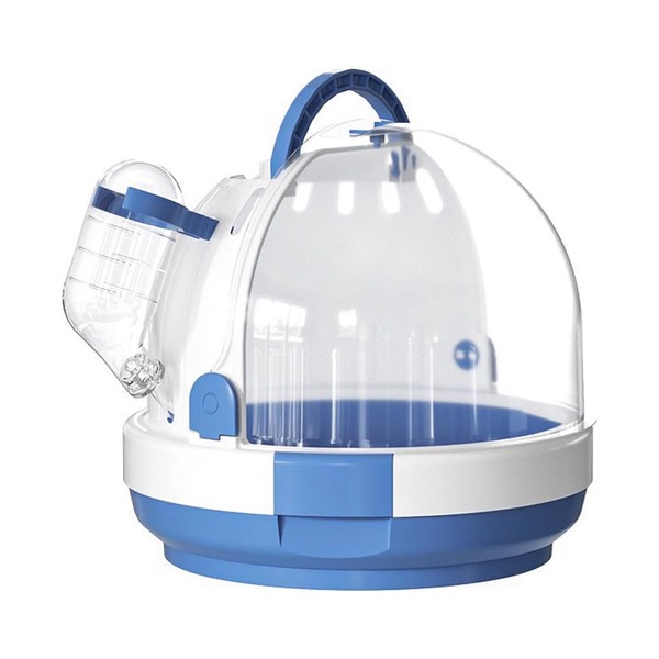 Hsthe Sea Hamster Carrier Cage,Portable Mice Travel Case,Plastic Small Animal