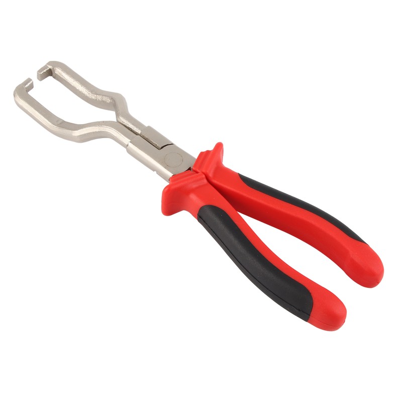 235mm Fuel Line Clip Plier Stainless Steel Rubber Grip Ergonomic