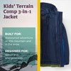 MARMOT Kid's Terrain Comp Jacket, Arctic Navy/Dark Azure, Small