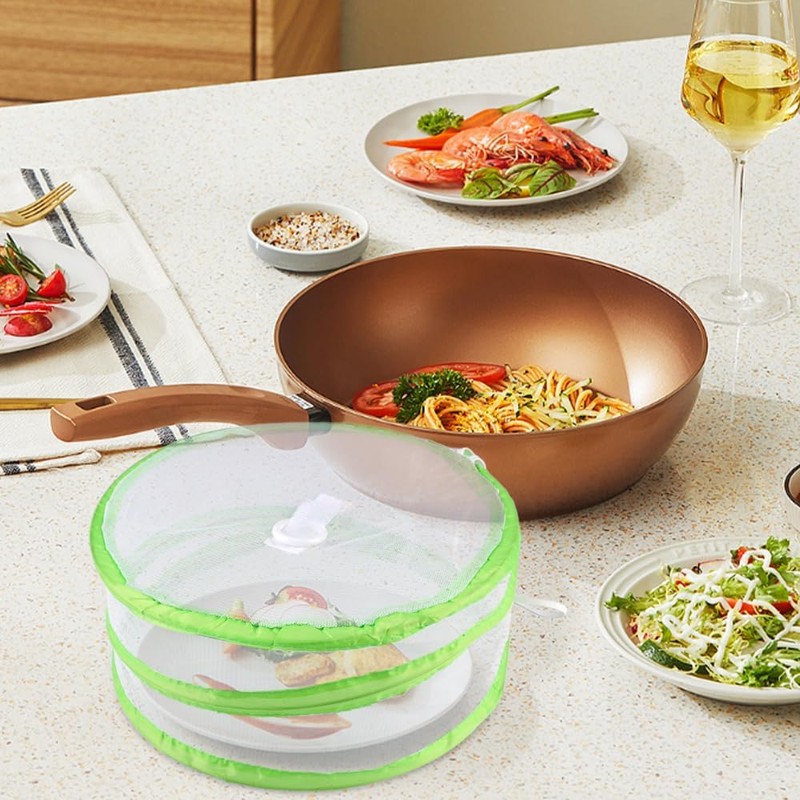 3 Pack Pop Up Food Net Covers, 30 x 15cm