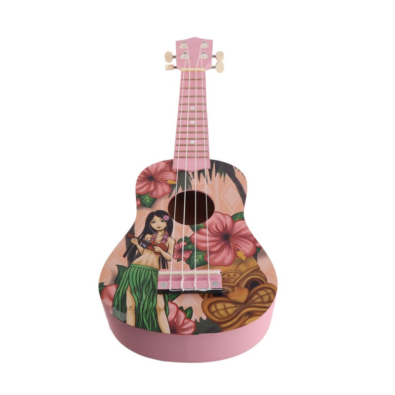 21in Ukulele with Store Bag 4‑String Guitar for Beginners Children