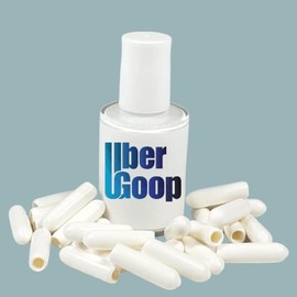 White Patriot Goop Dishwasher Rack Coating & Glue w/25 caps