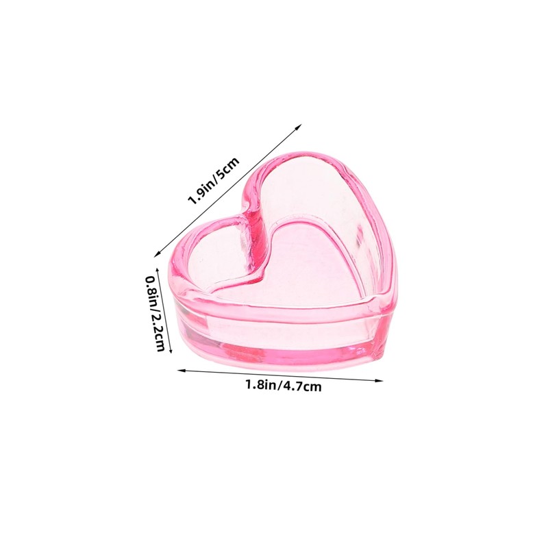 FOMIYES Versatile Crystal Nail Dappen Cup for Acrylic Nails Art