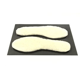 100% Genuine Sheepskin Insoles for Shoes,Boots,Trainers,Made in UK by Church Products UK® (UK 6)