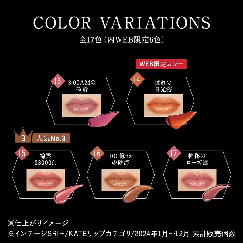 Kate Lip Monster Lipstick, 08, Mauve Shower, 0.1 oz (3