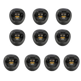 10-Pack NTN8831B Rapid Charger Base - Tri-Chemistry Desktop Charger for XTS5000/XTS2500 Radios (Li-ion/Ni-MH/Ni-CD), NTN1667 Replacement