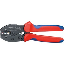 KNIPEX Tools - Crimping Pliers, 3 Position Contact, Multi-Component (975236)