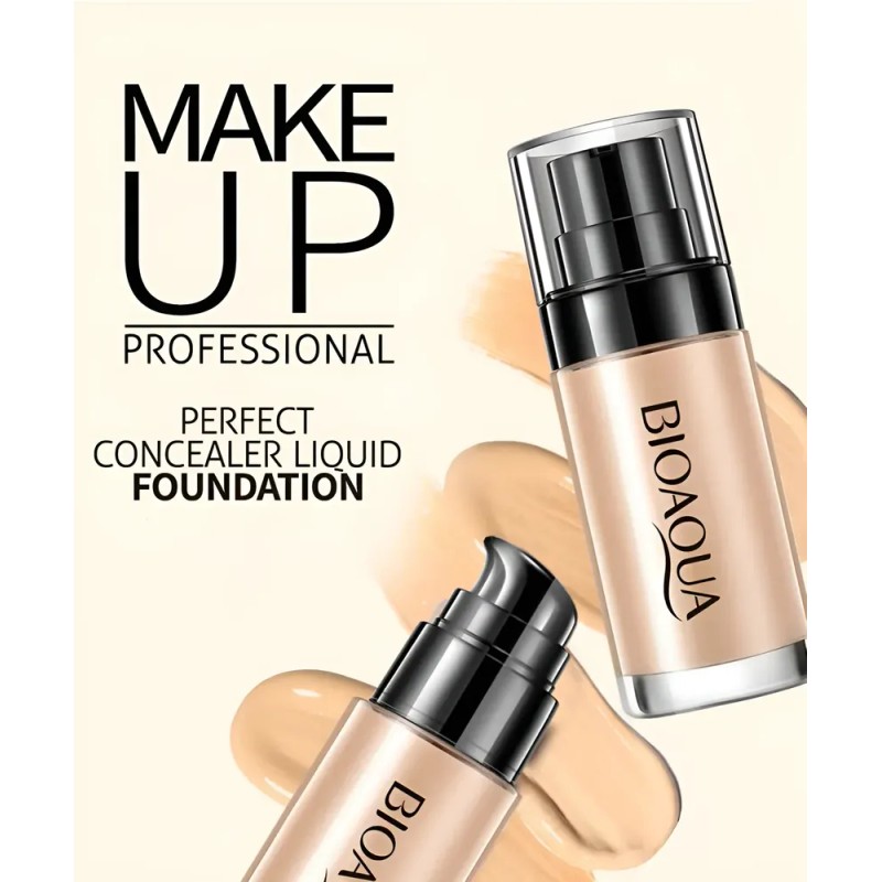 Makeup Profesional Base Líquida Correctora Spf Bioaqua 30ml