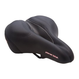 Planet Bike A.R.S. Spring bike seat - men's , Black/Silver